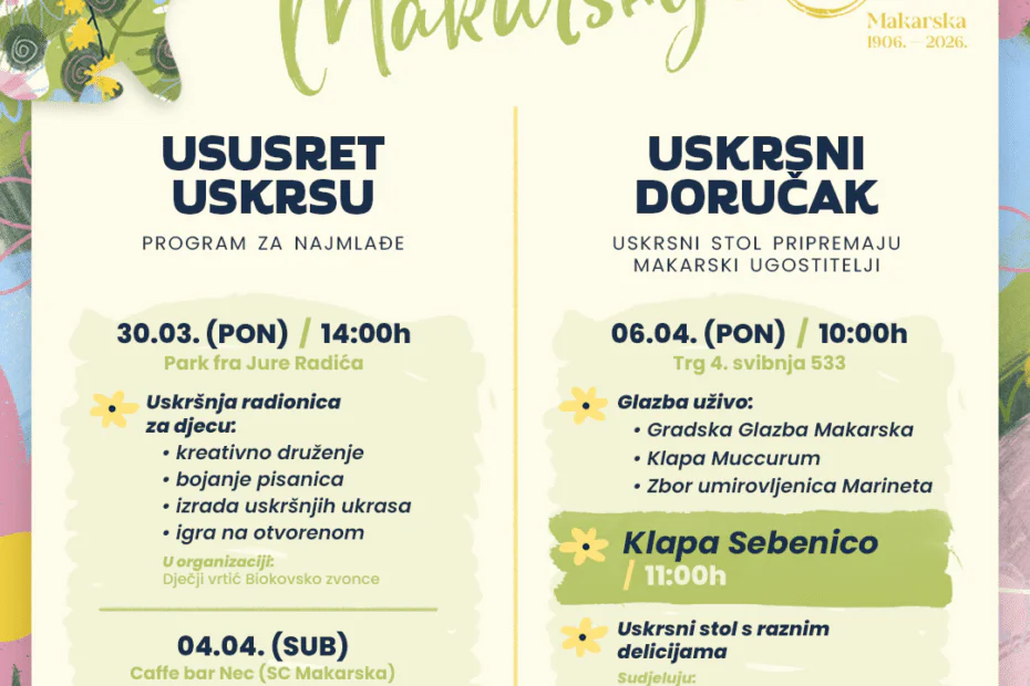 uskrs u makarskoj