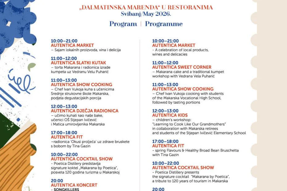 Autentica food & wine festival Makarska