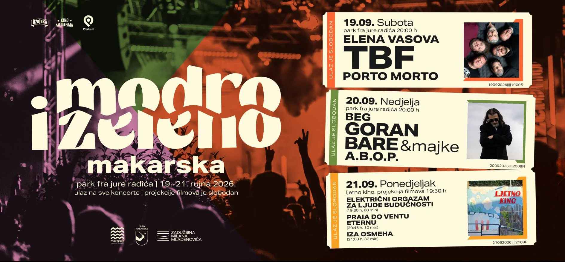 modro i zeleno makarska