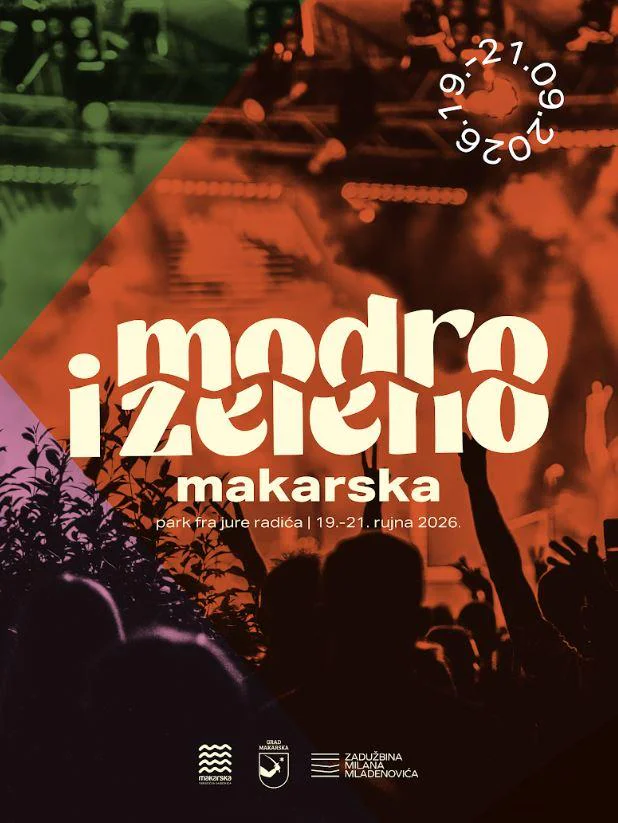 Modro i zeleno Makarska